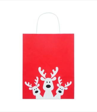 Logo trade promotional products image of: Gift paper bag small